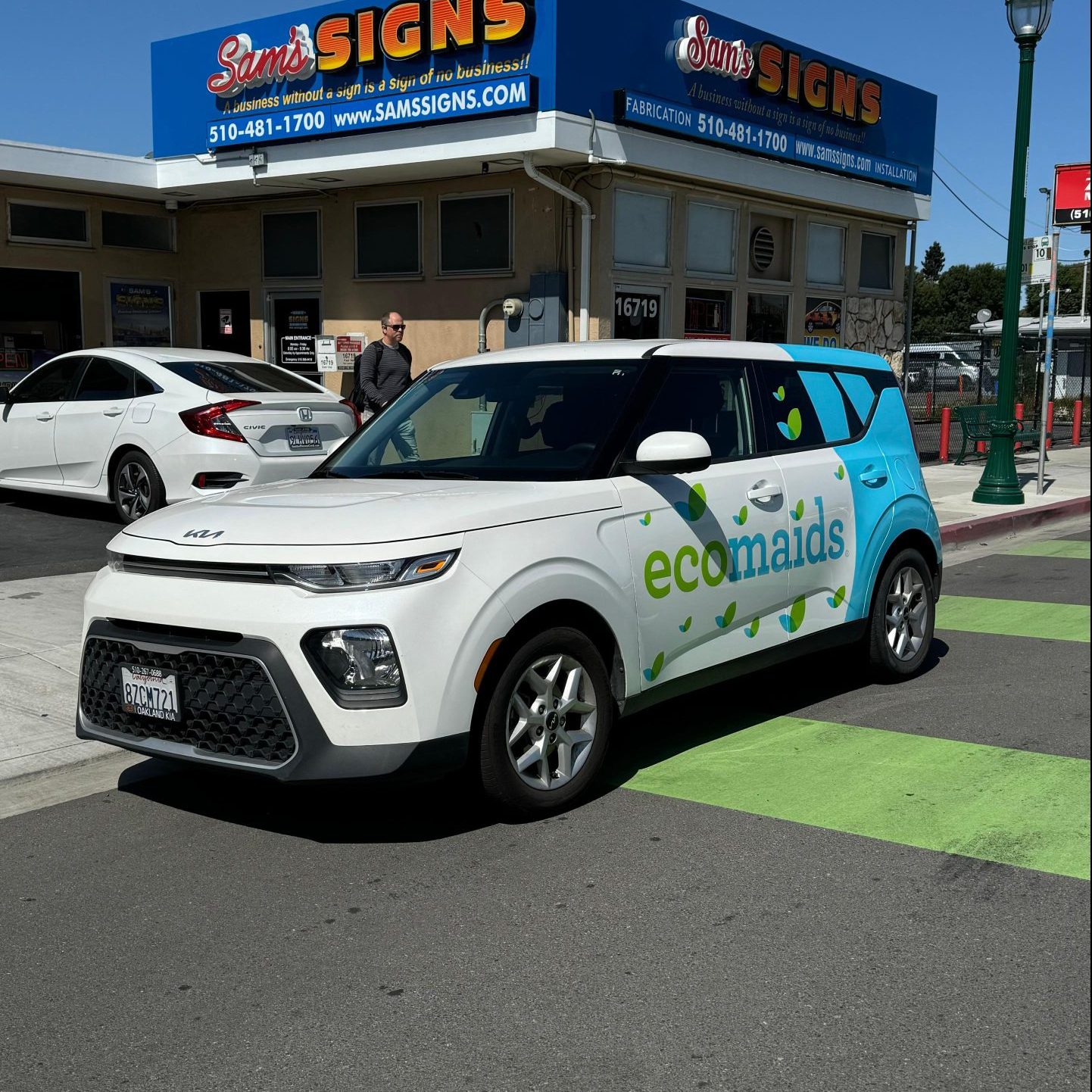 Fleet wrap for business in Oakland