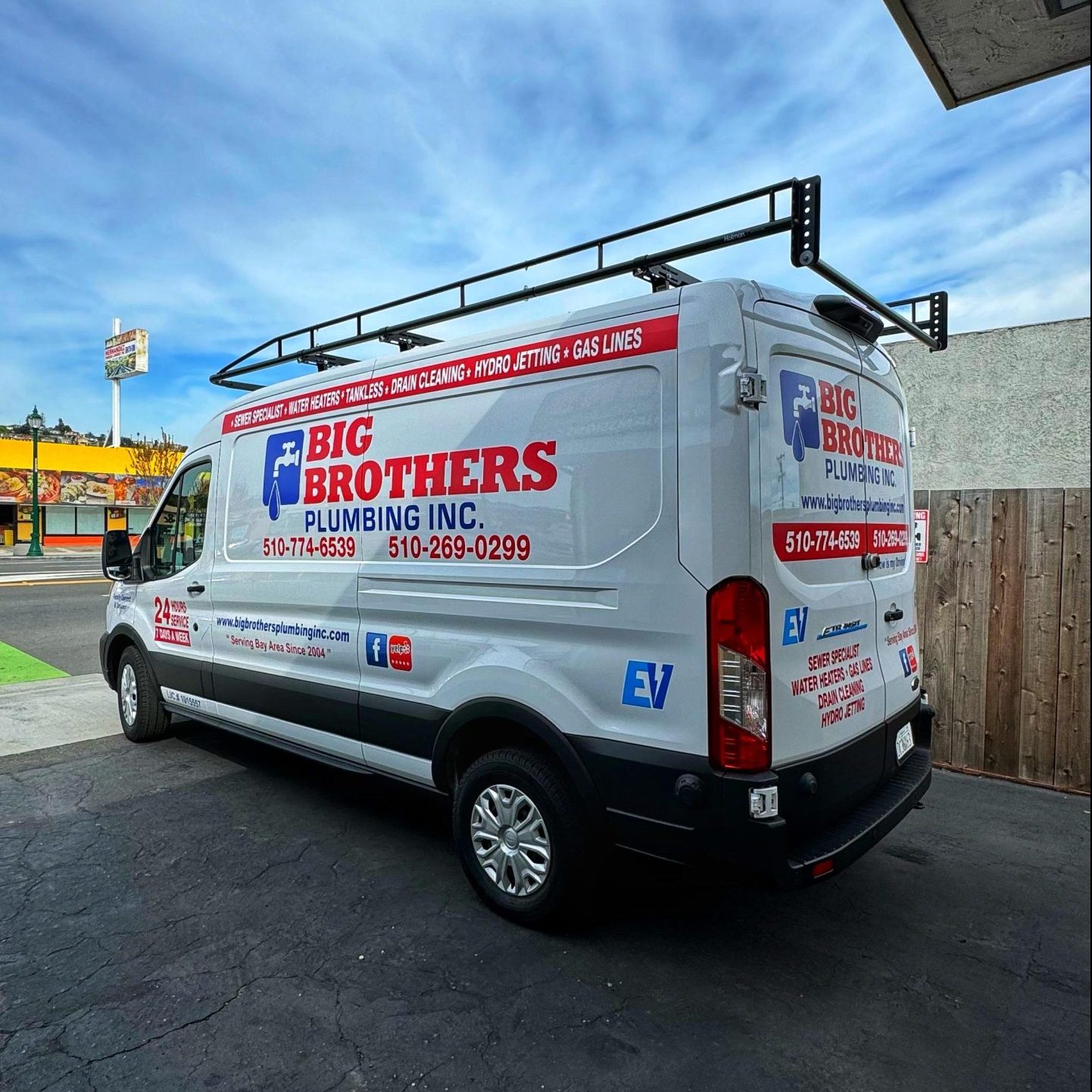 Commercial vehicle wrap in San Leandro