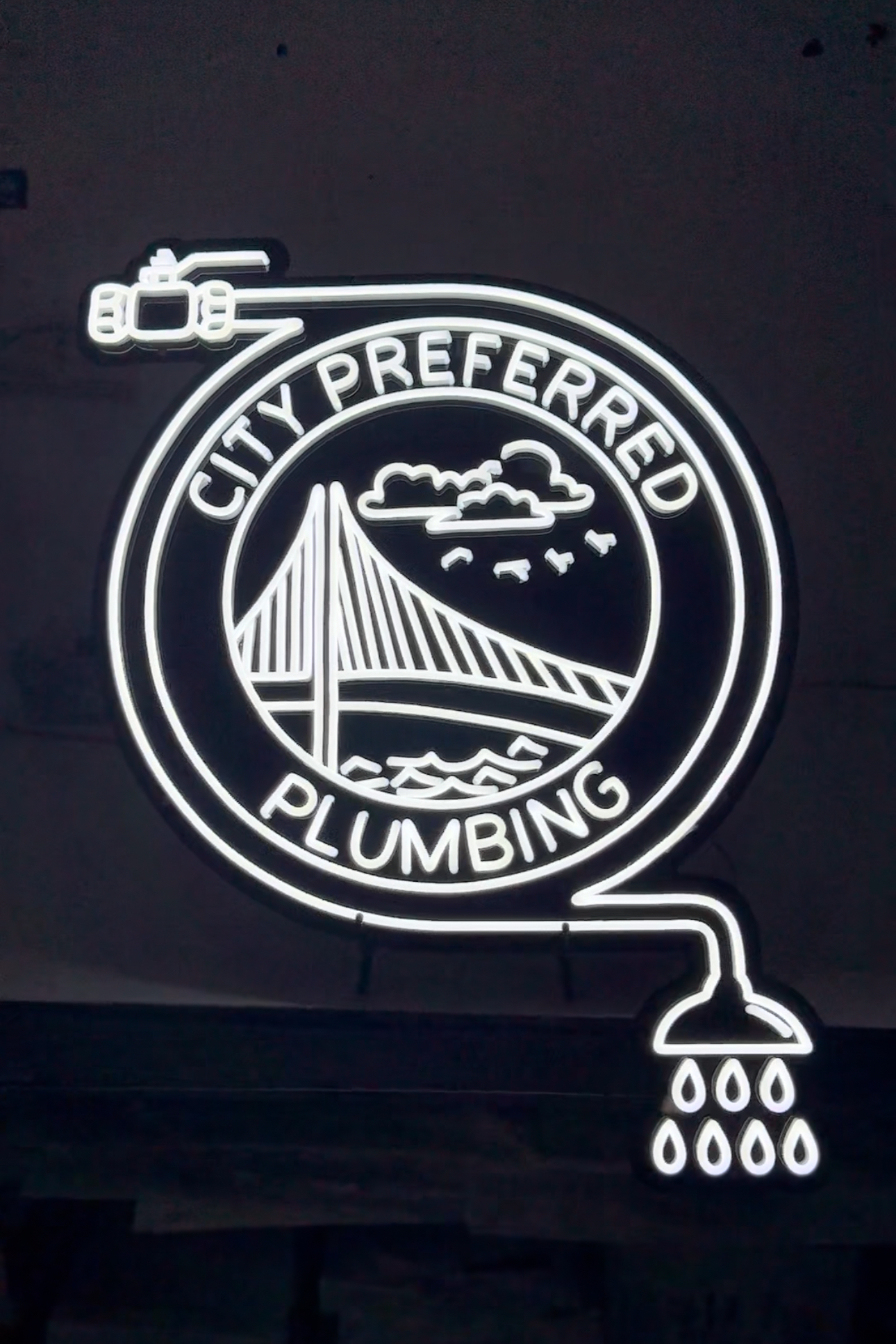 City Preferred Plumbing Neon LED Signs By Sam's Signs