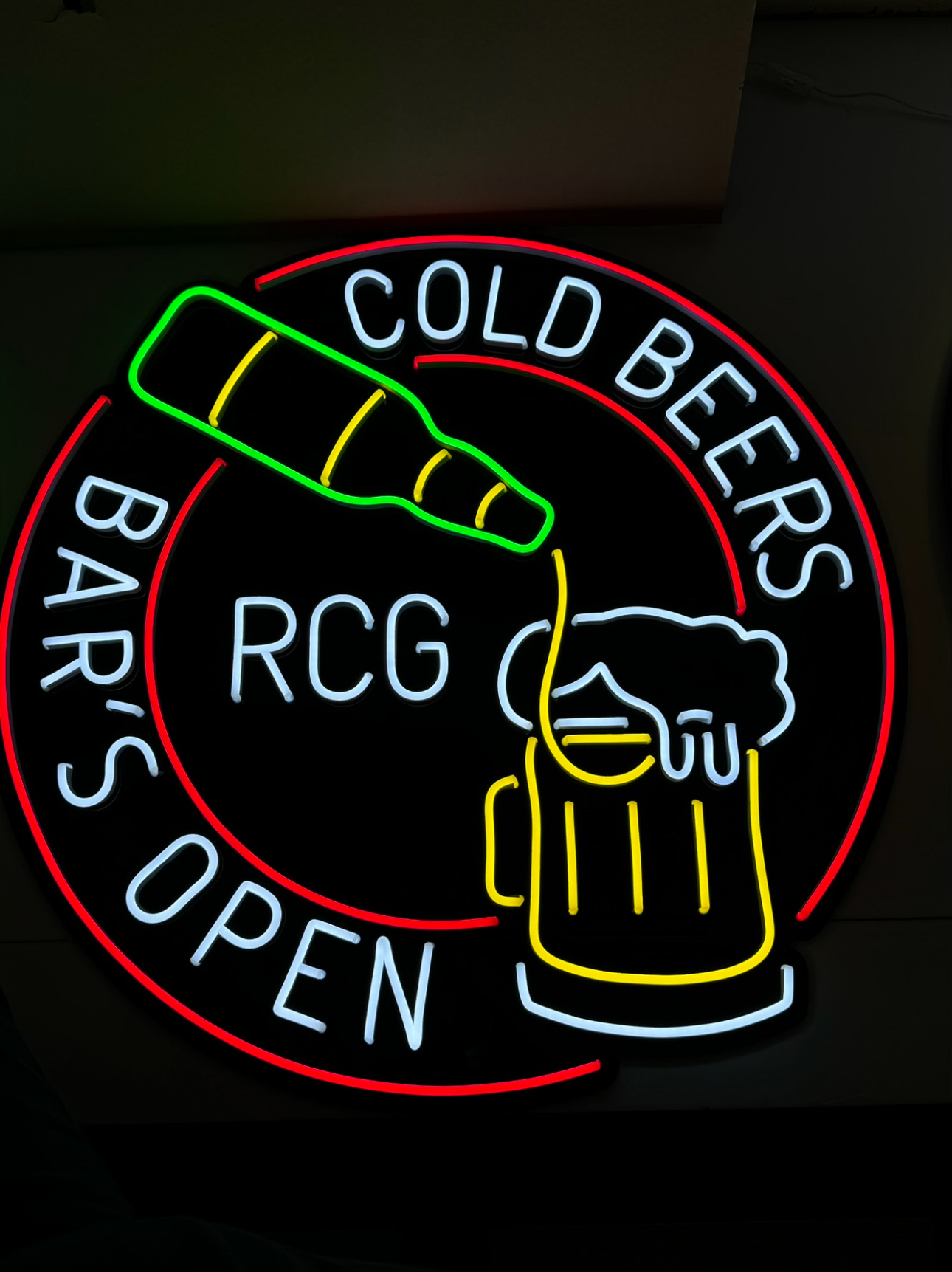 Rockit Char Grill Neon LED Signs By Sam's Signs