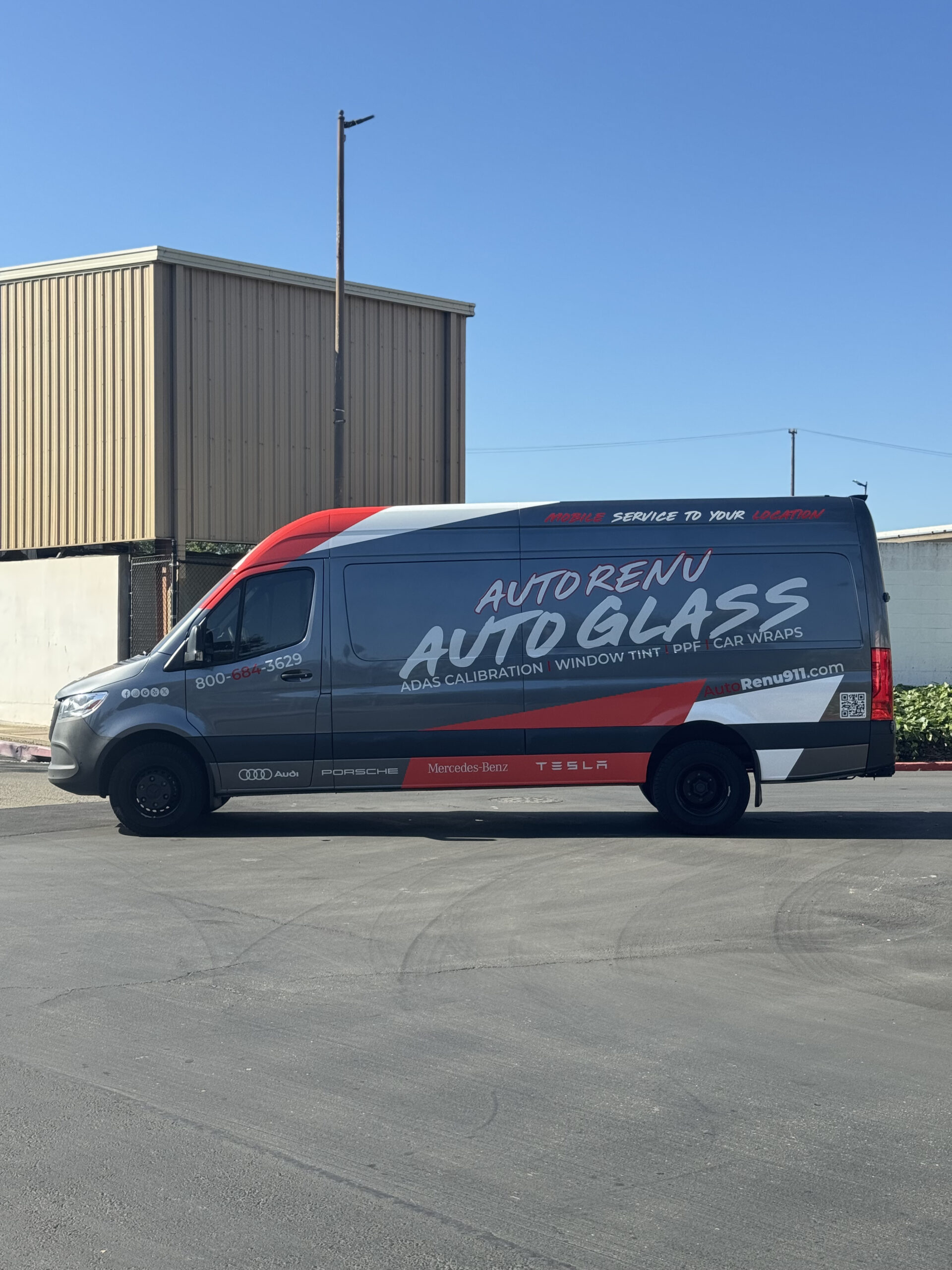 Van wrap Bay Area company