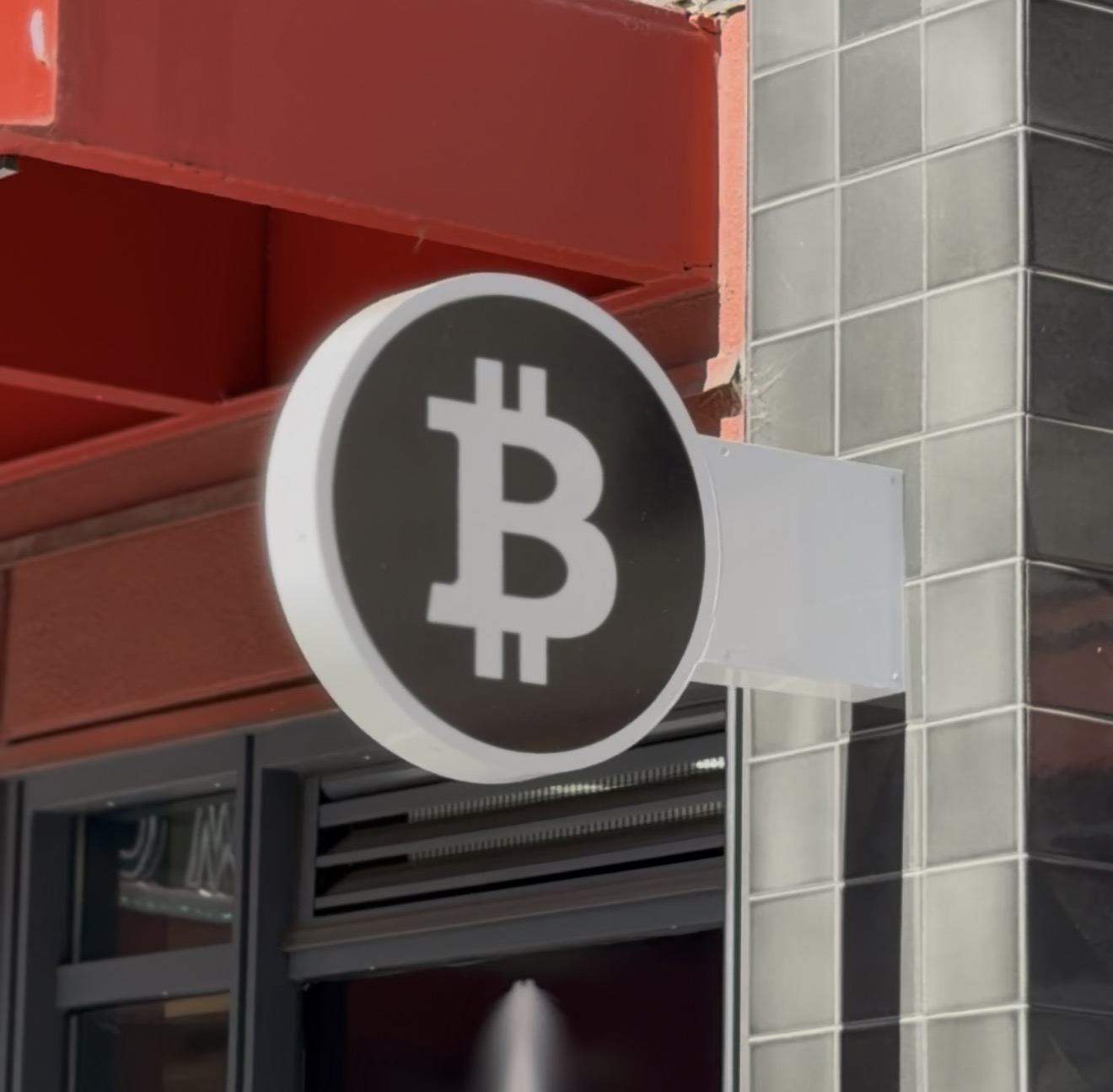 bitcoin blade sign san pedro square san jose