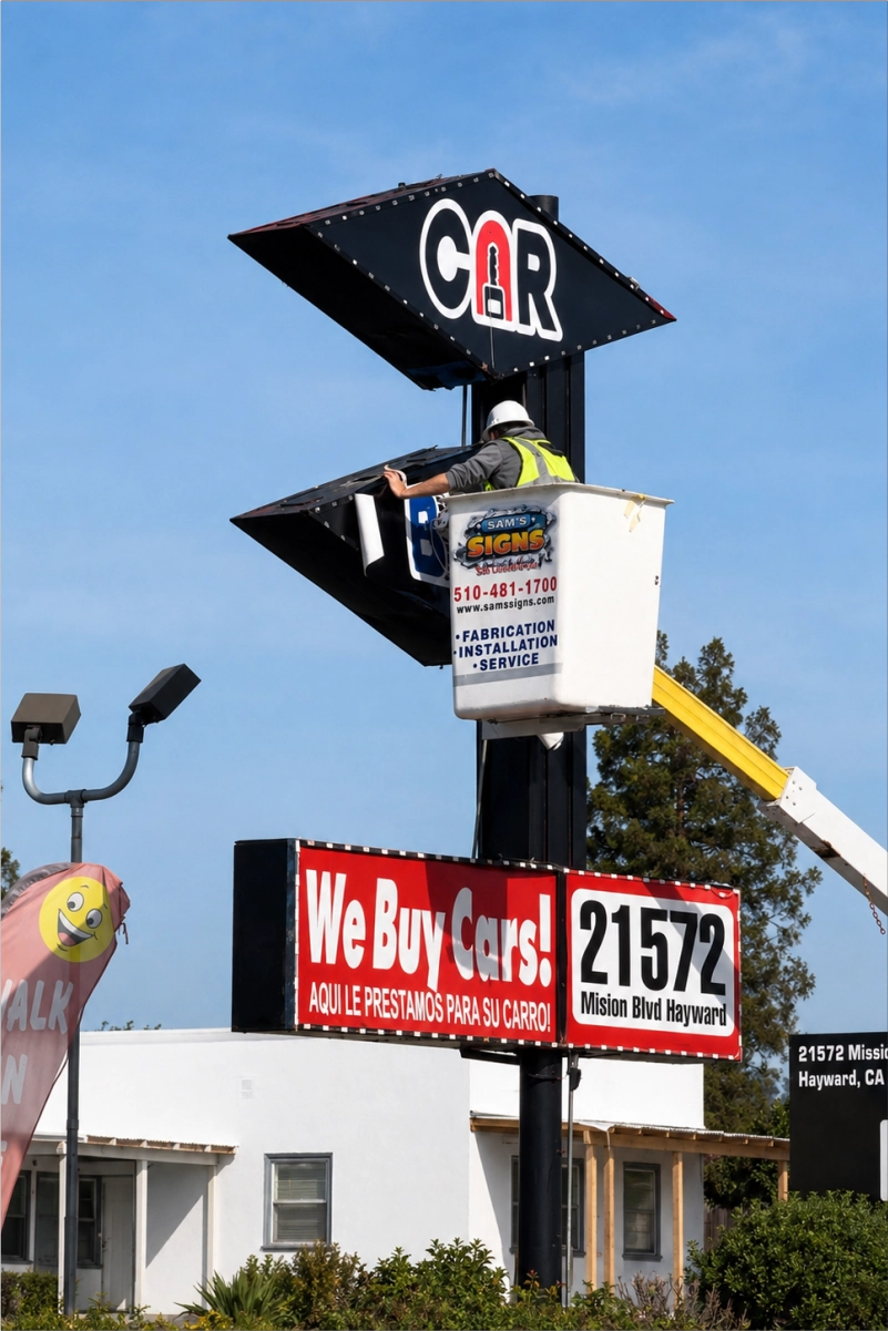 Sign Installation Bay Area CA